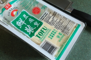 Package of tofu